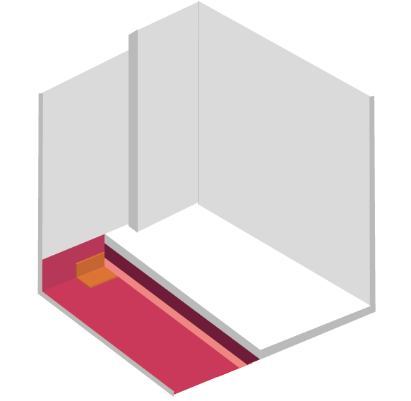 pose d’une membrane anti-radon